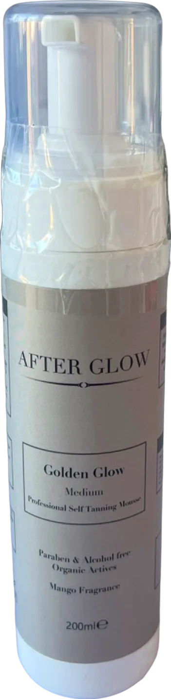 After Glow Golden Glow Medium Professional Self Tanning Mousse  200ml