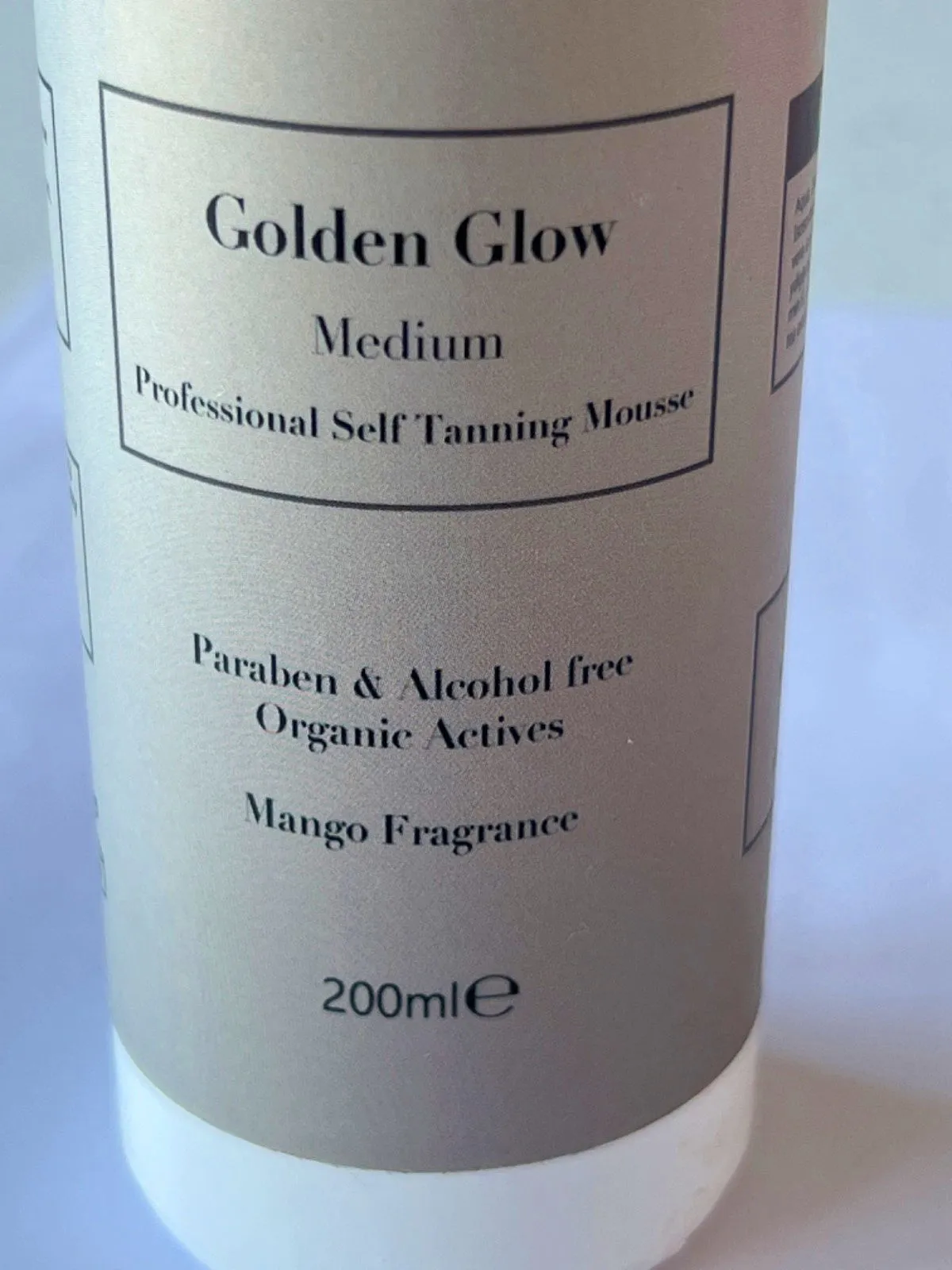 After Glow Golden Glow Medium Professional Self Tanning Mousse  200ml