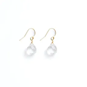 April Quartz Birthstone Isla Drop Earrings