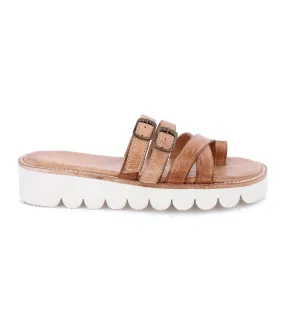 Bed Stu Holland Slip-On Strappy Leather Upper