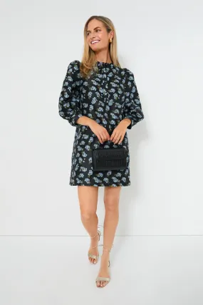 Black Heirloom Jacquard Samantha Dress