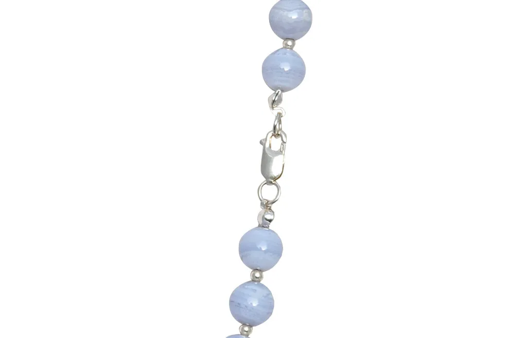 Blue Lace Agate Necklace