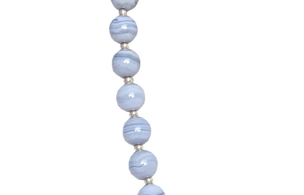 Blue Lace Agate Necklace