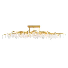 Golden Forest Branches Chandelier