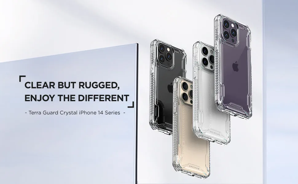 iPhone 14 Pro Max Case Terra Guard Crystal All in One