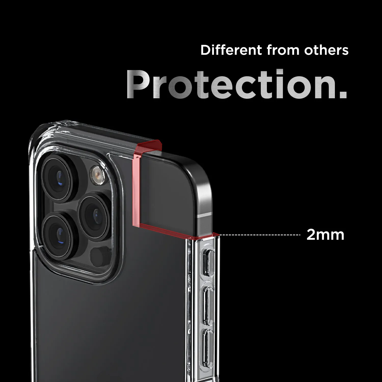 iPhone 15 Pro Case Terra Guard Crystal Ultimate