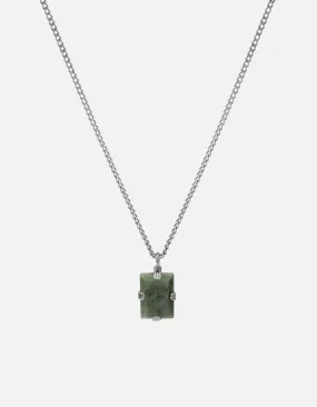 Lennox Jasper Necklace, Sterling Silver