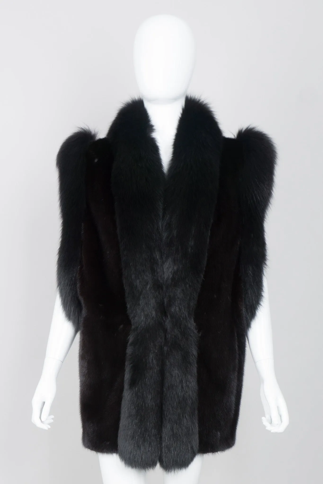 Long Fur Vest