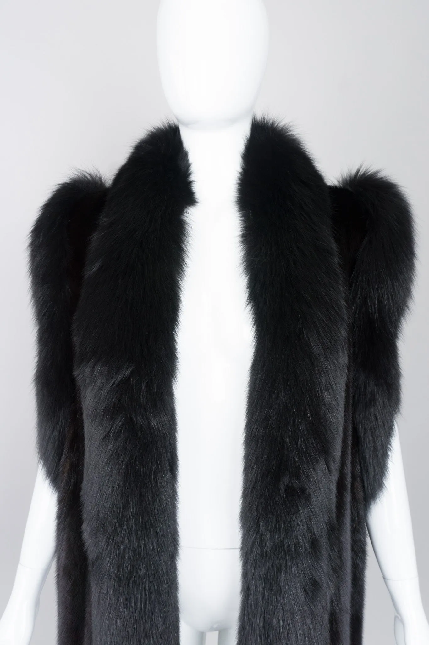 Long Fur Vest