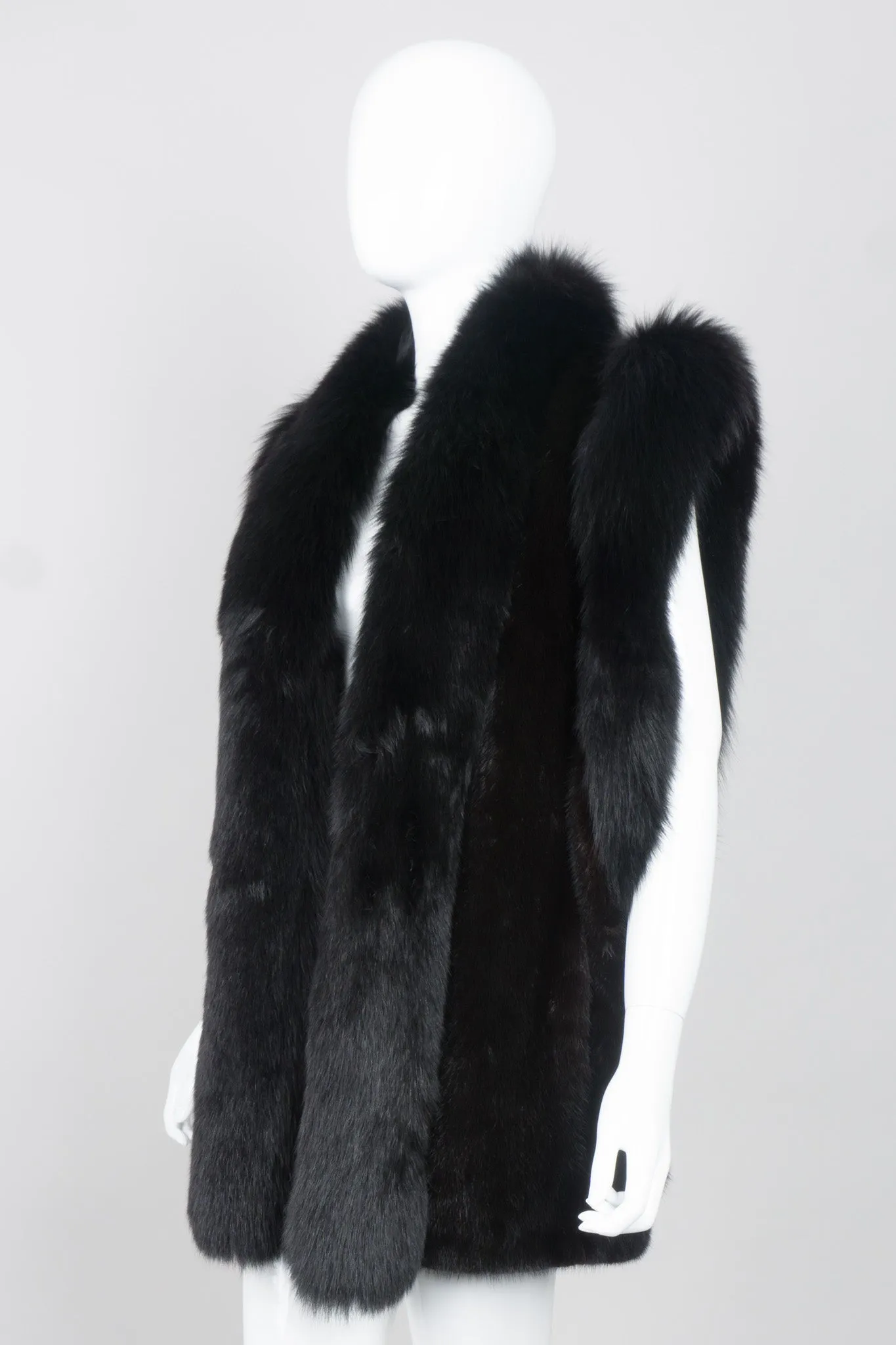 Long Fur Vest