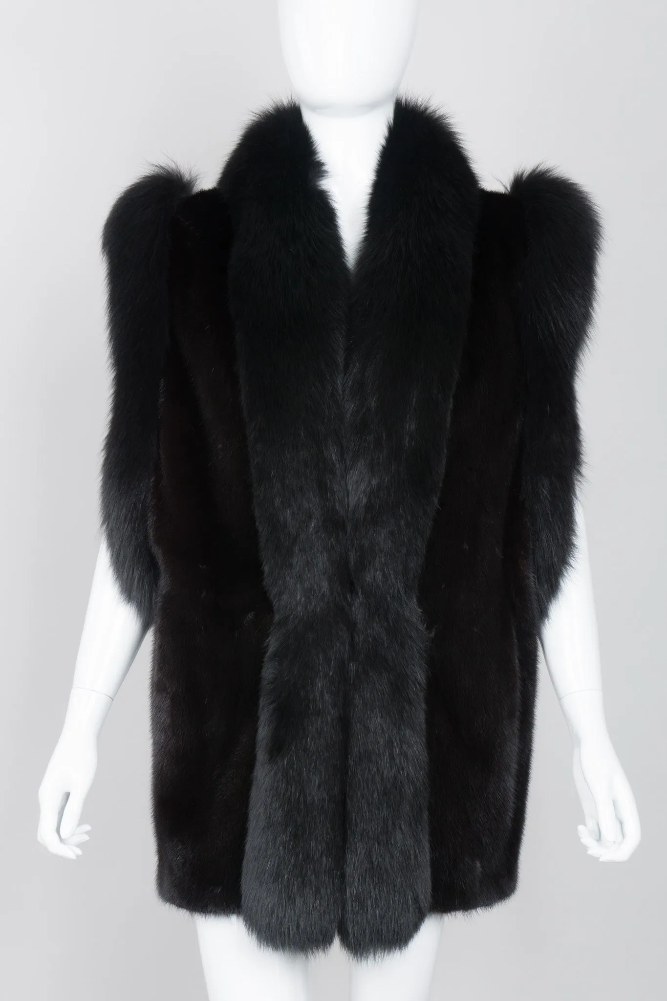 Long Fur Vest