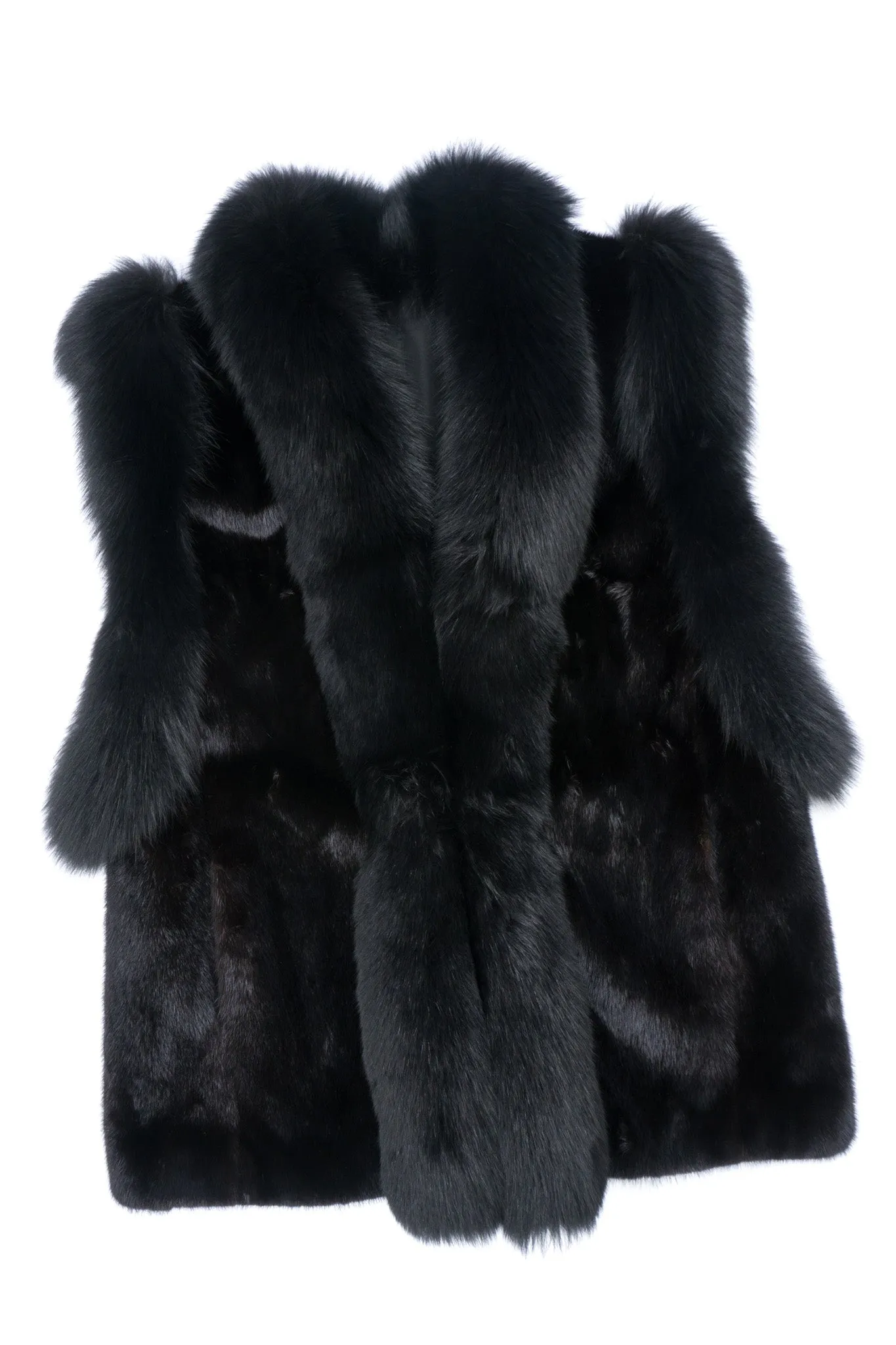 Long Fur Vest