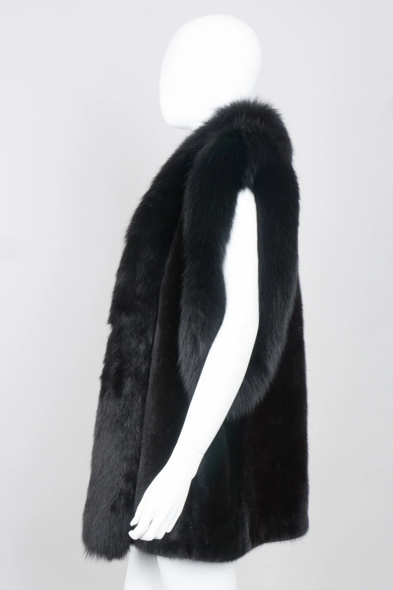 Long Fur Vest