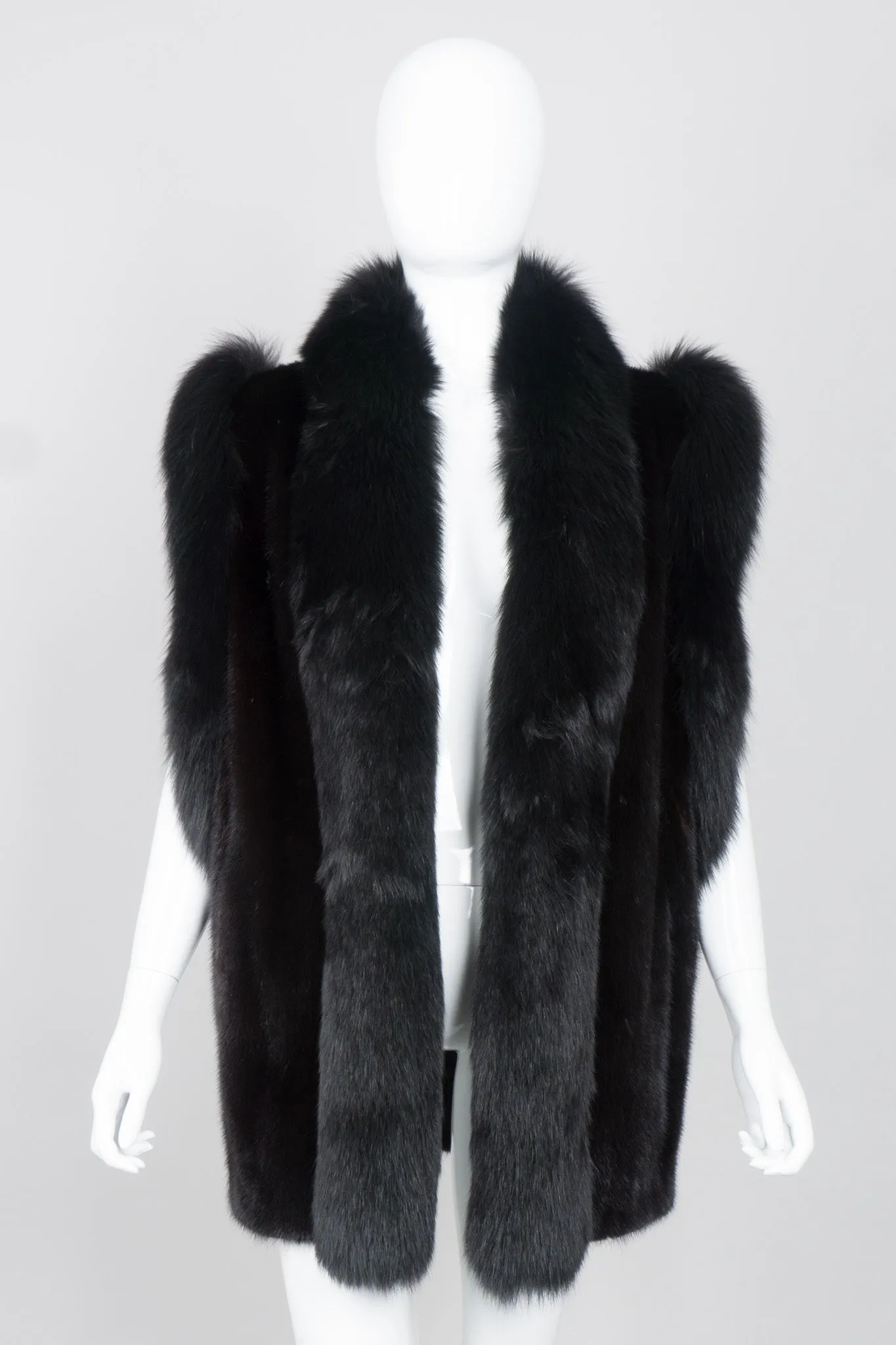 Long Fur Vest