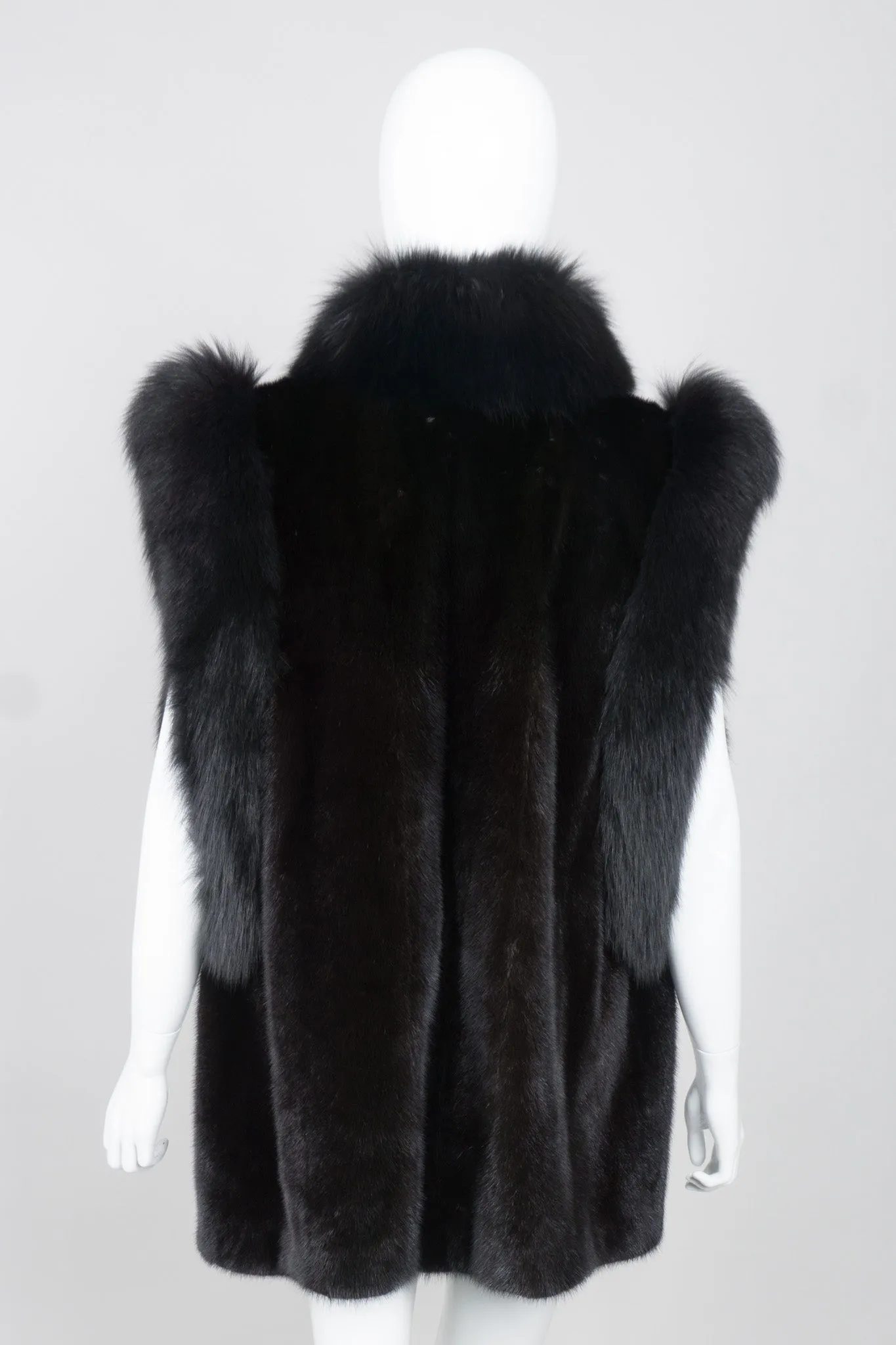 Long Fur Vest