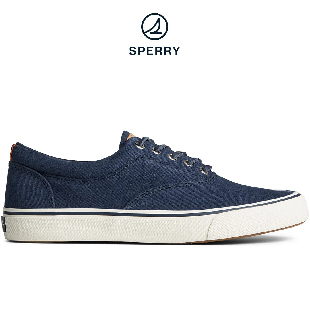 Men's SeaCycled™ Striper II CVO Textile Sneaker Navy (STS25512)