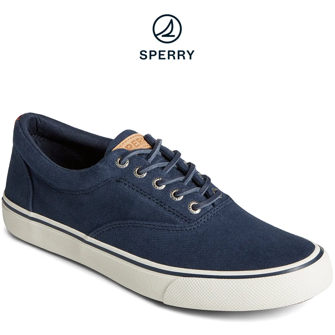 Men's SeaCycled™ Striper II CVO Textile Sneaker Navy (STS25512)