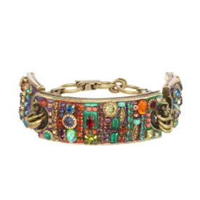 Michal Golan Three Part Colorful Multi Bright Bracelet