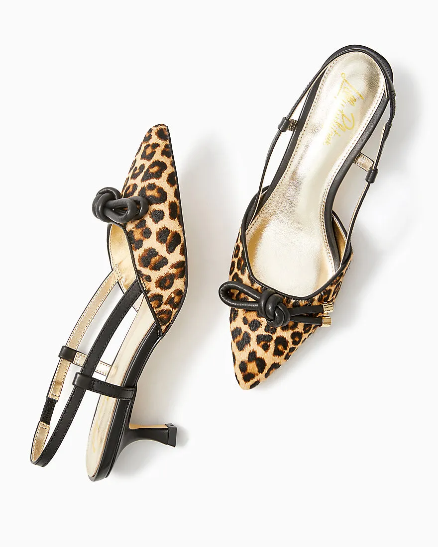 Palma Slingback Kitten Heel