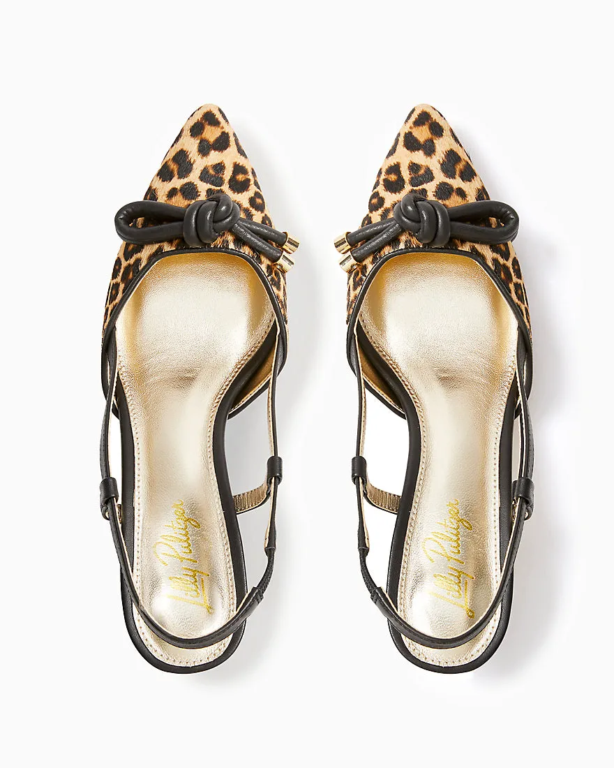 Palma Slingback Kitten Heel