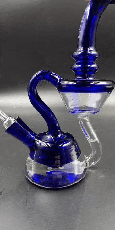 Pulsar Double Cup Recycler Rig - 7.5 / 14mm