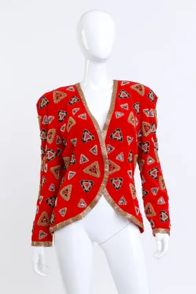 Scarlet Embellished Jacket