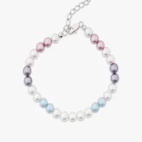 Semi Blue Pearl Bracelet