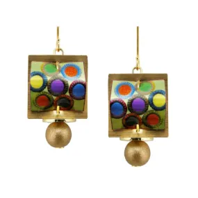 Singerman & Post Golden Rainbow Circles Earrings