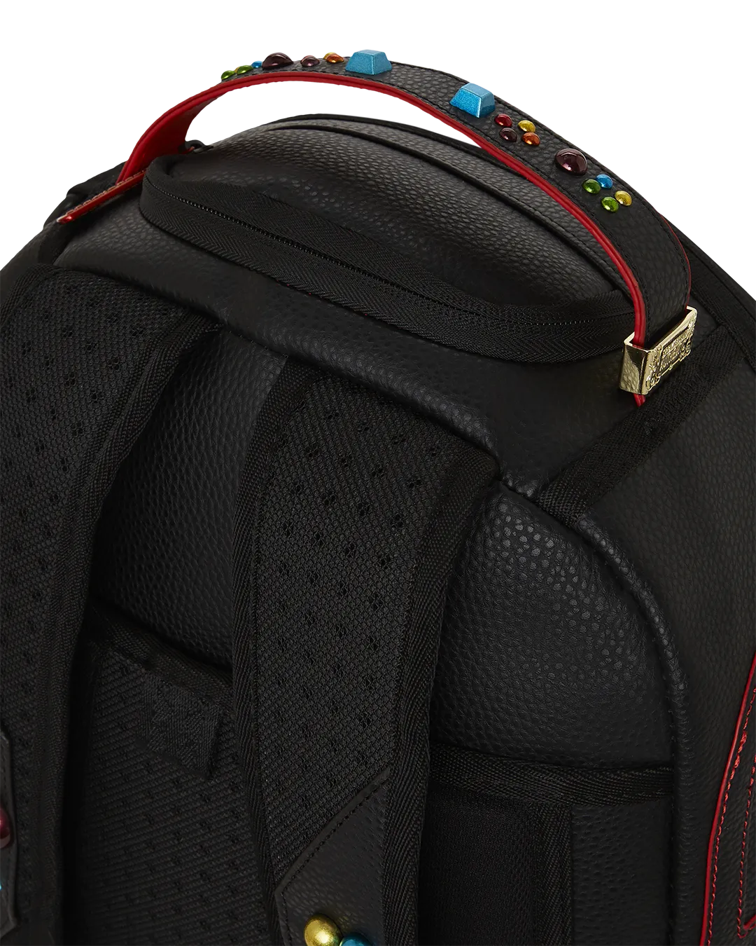 Sprayground Gemstone Outlaw Backpack - Black / Red