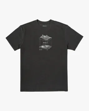 Topographic Tee - Black