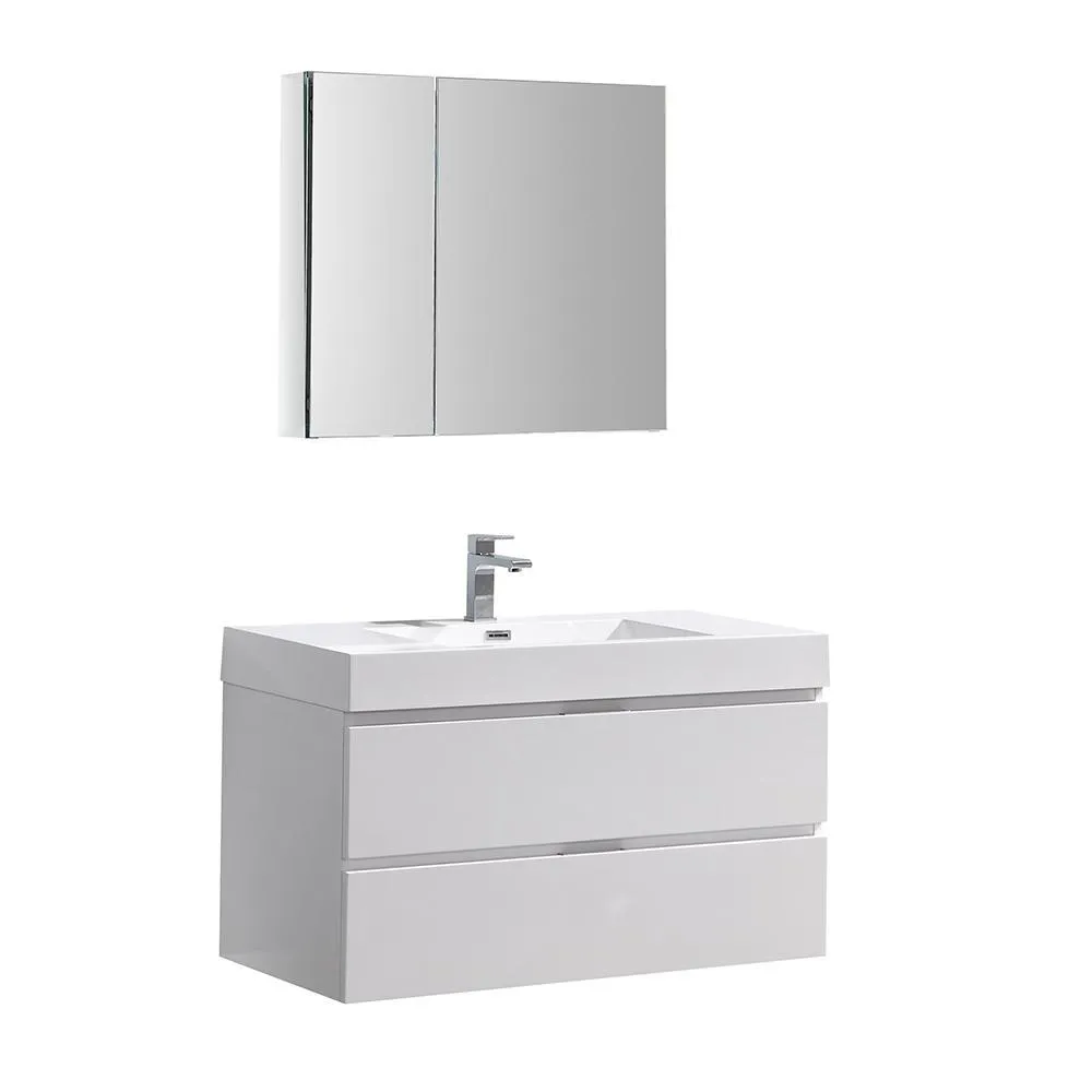 Valencia 40 Wall Hung Vanity