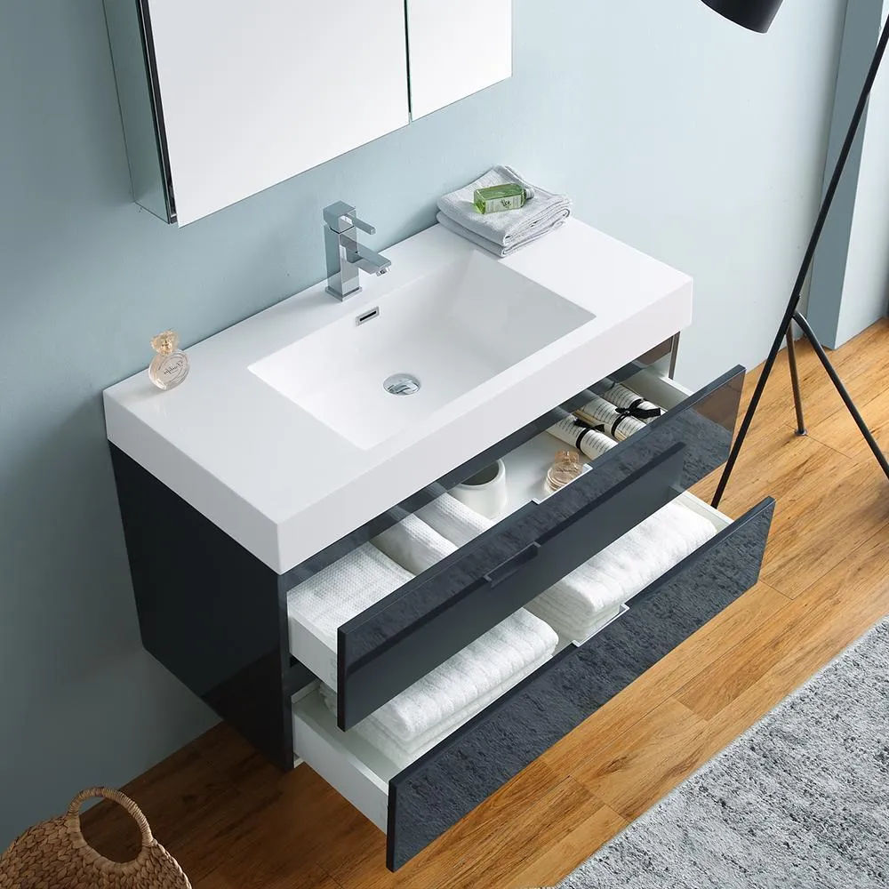 Valencia 40 Wall Hung Vanity