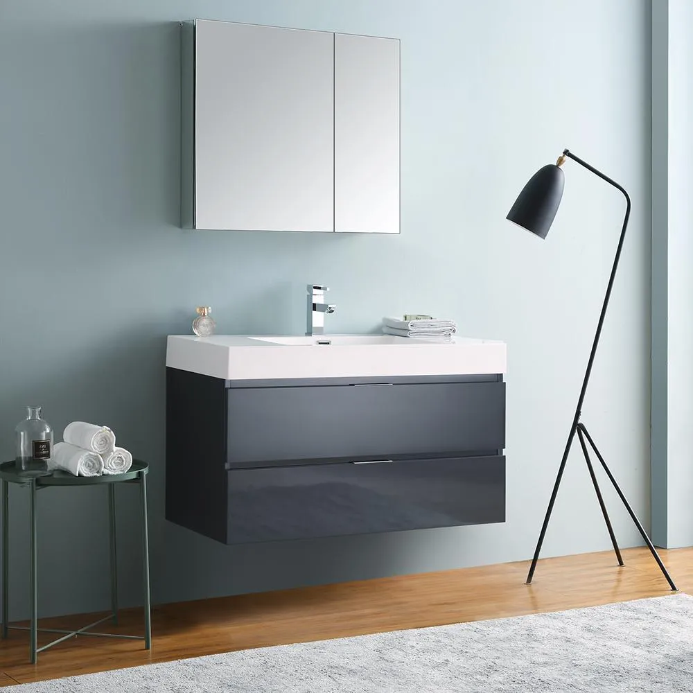 Valencia 40 Wall Hung Vanity