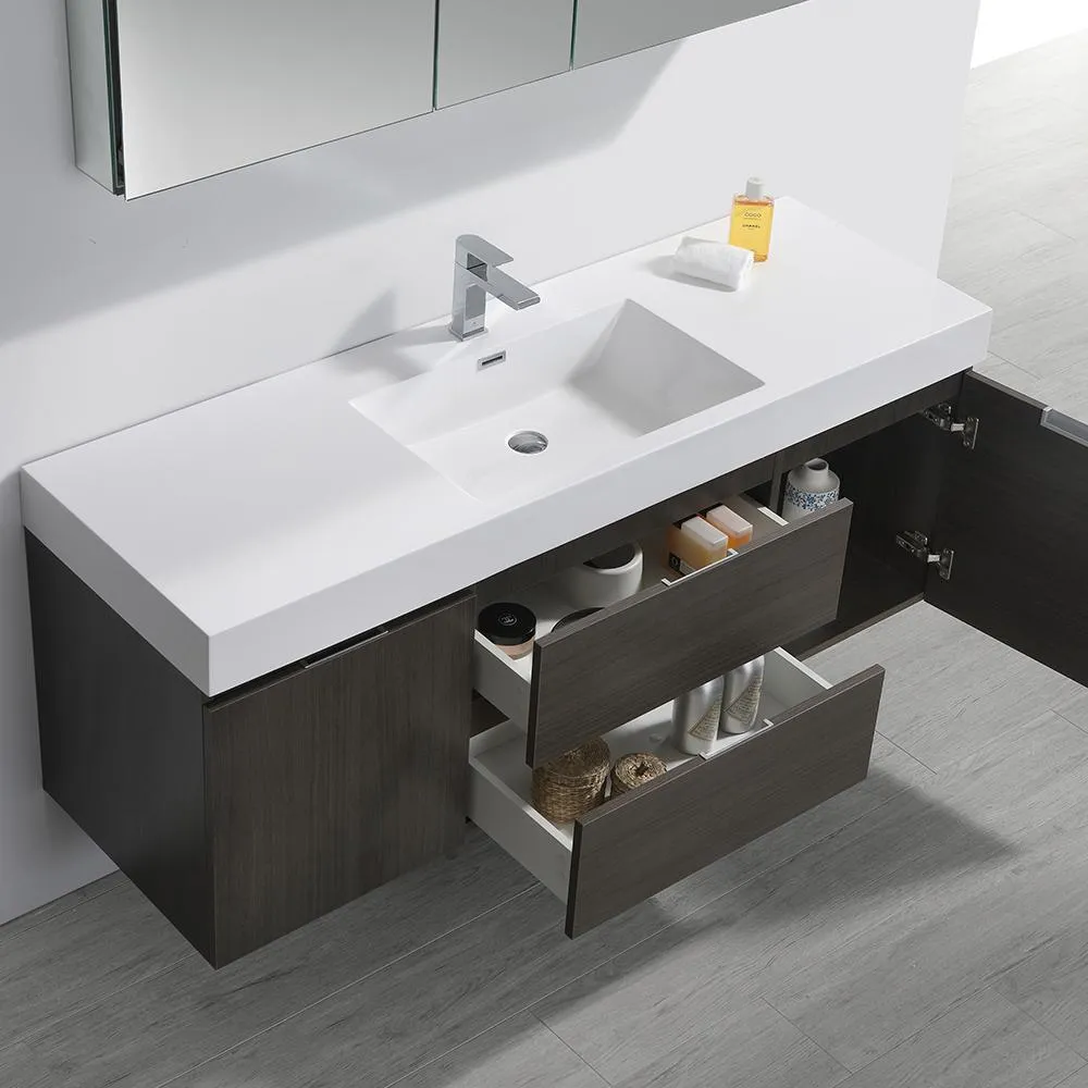 Valencia 60 Wall Hung Vanity