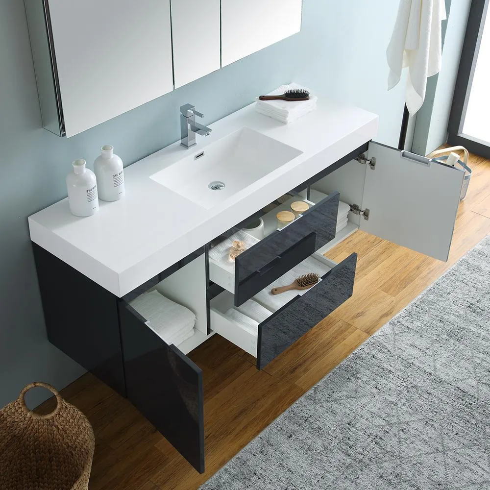 Valencia 60 Wall Hung Vanity