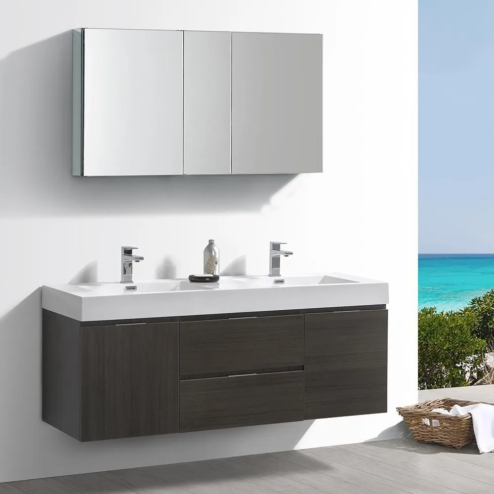 Valencia 60 Wall Hung Vanity