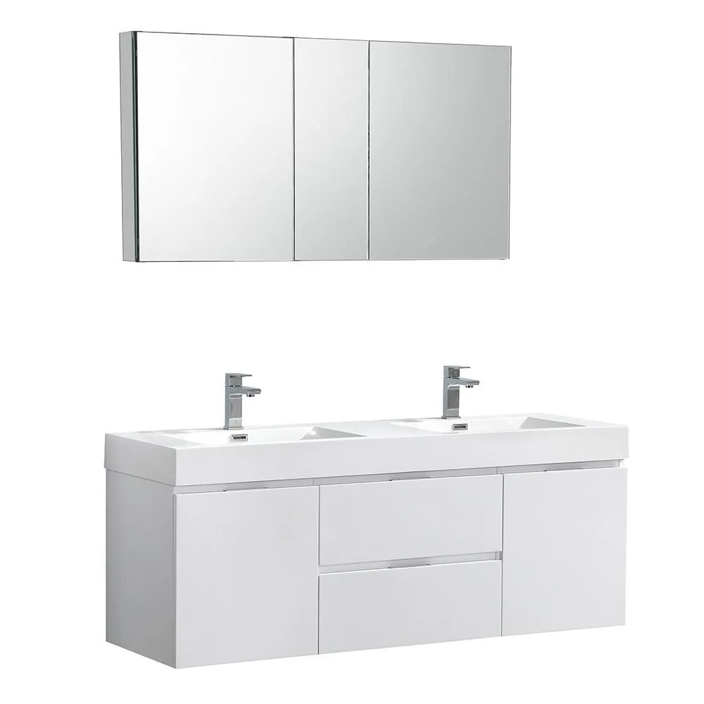 Valencia 60 Wall Hung Vanity