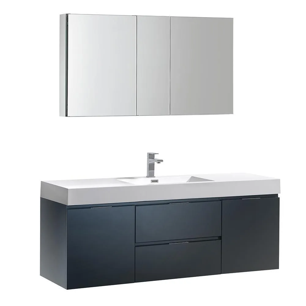 Valencia 60 Wall Hung Vanity