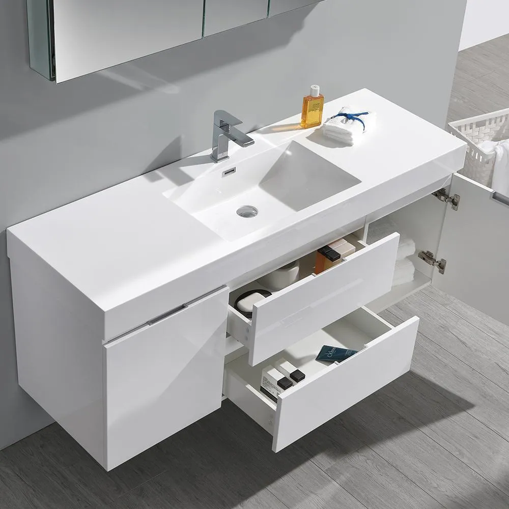 Valencia 60 Wall Hung Vanity