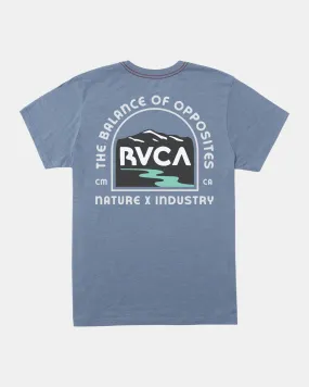 Vistas Tee - Industrial Blue